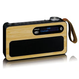 Lenco PDR-040 DAB+ Radio (Bambu/musta)