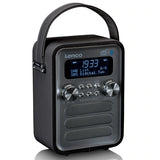 Lenco PDR-051 DAB+ Radio (musta/hopea)