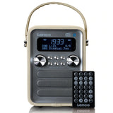 Lenco PDR-051 DAB+ Radio (Taupe/hopea)