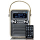 Lenco PDR-051 DAB+ Radio (Taupe/hopea)