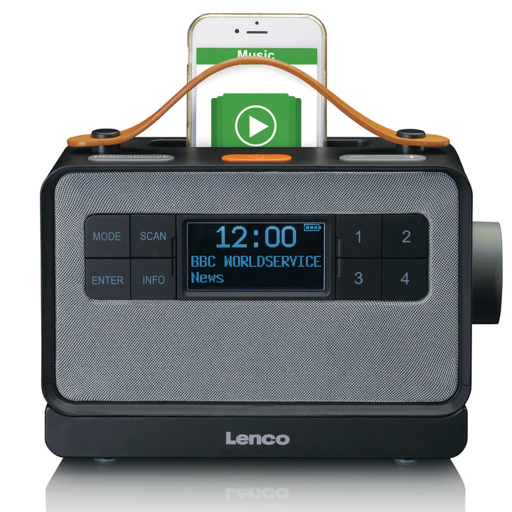 Lenco PDR-065 DAB+ Radio (musta)