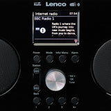 Lenco PIR-645 Internet Radio (musta)