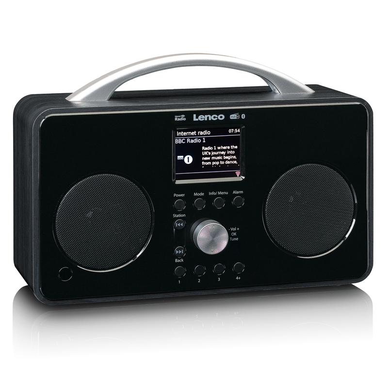 Lenco PIR-645 Internet Radio (musta)