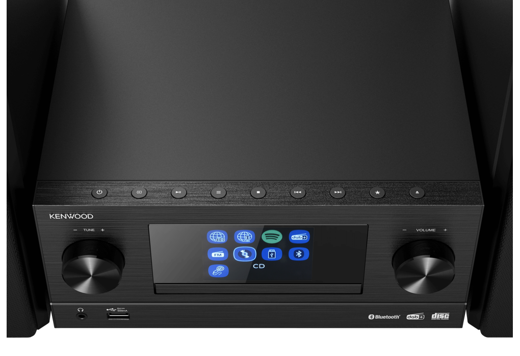 Kenwood M9000S Smart Mini -järjestelmä (musta)