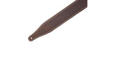 Levys M17BDS kitarahihna 2 1/2", dark ruskea pull up
