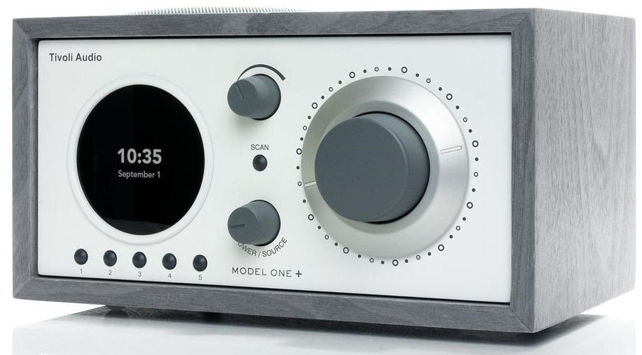 Tivoli Audio Model ONE+ Radio (Harmaa/Valkoinen)