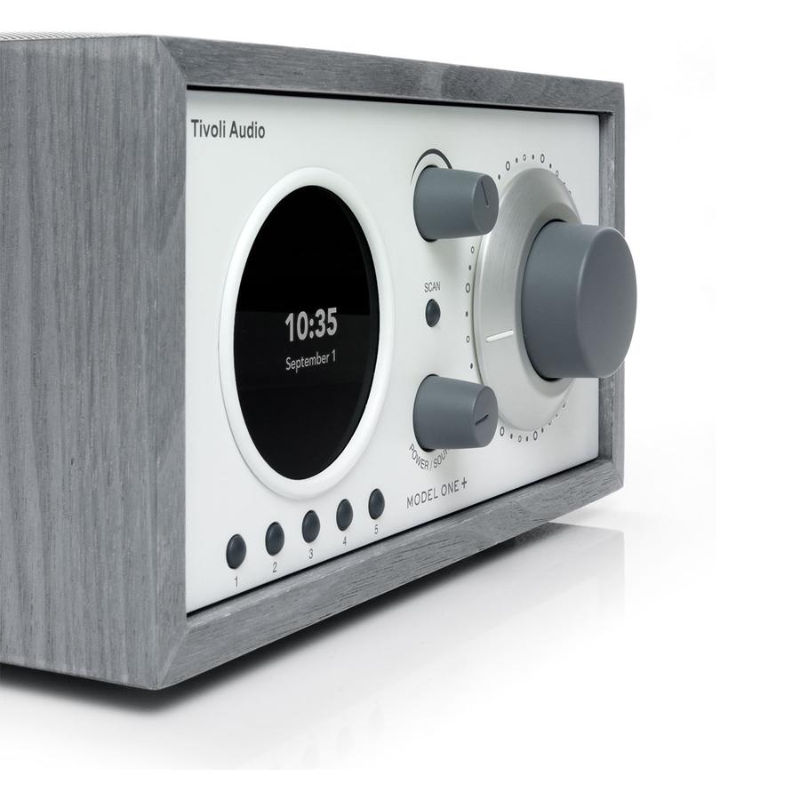 Tivoli Audio Model ONE+ Radio (Harmaa/Valkoinen)