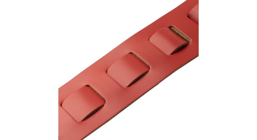 Levys M26PD kitarahihna, M26PD-RED-WHT
