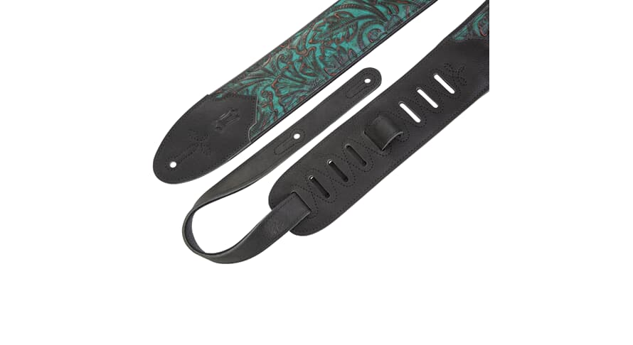 Levys M4WP kitarahihna 3", turkoosi