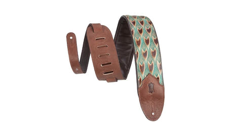 Levys M4WP kitarahihna 3", Arrowhead Turquoise