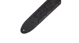 Levys M4WP -kitarahihna 3", Black Rose