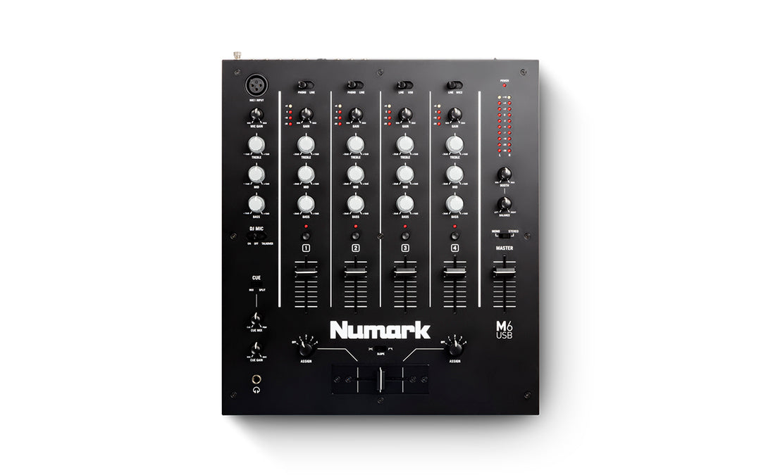 Numark M6-USB-mikseri (musta)
