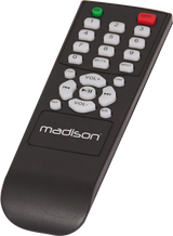 Madison HI-FI stereovahvistin, musta