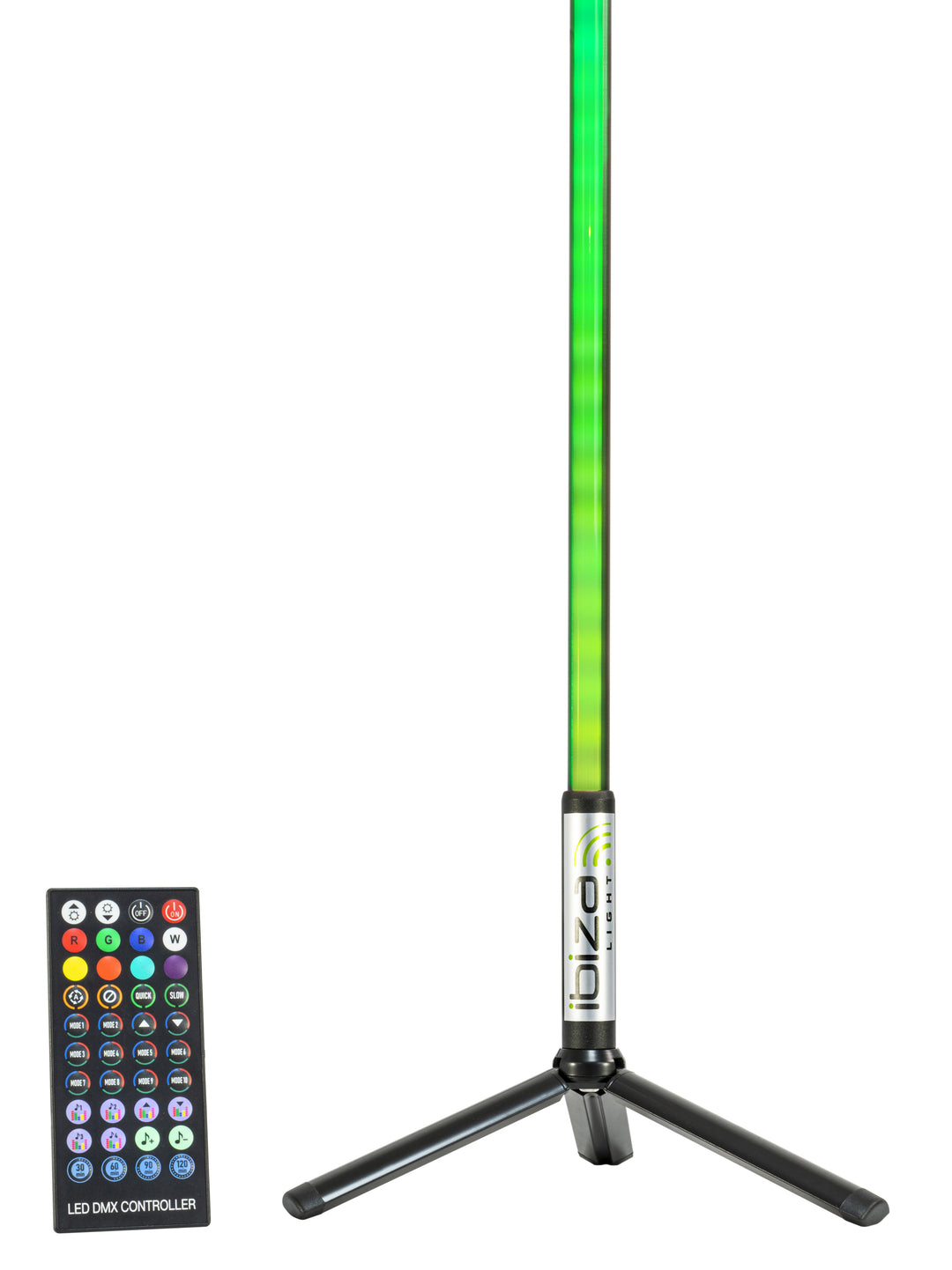 Ibiza Magic Color Stick RGB Lattialamppu (Musta)