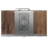 Lenco MC-175SI DAB+CD MP3-soitin (ruskea/hopea)