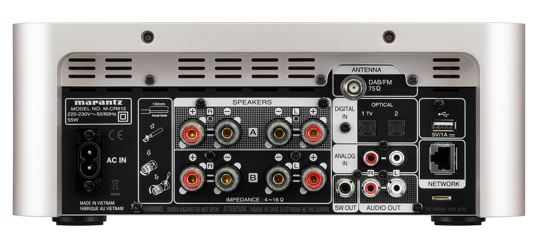 Marantz Melody X M-CR612 Minijärjestelmä (Hopea)