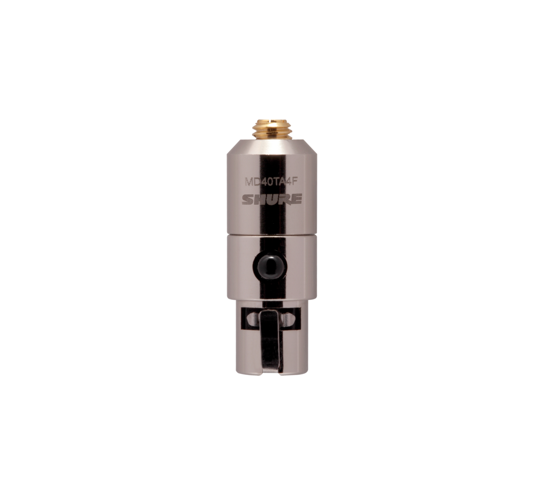 Shure MD40 TA4F Adapteri