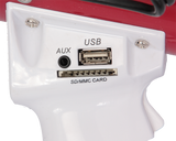 Megafoni 50W USB:llä ja SD-kortinlukijalla