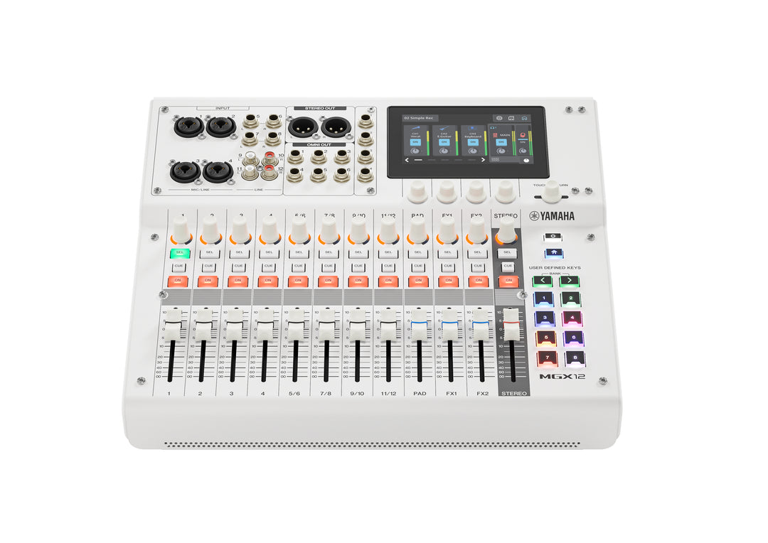 Yamaha MGX12 Digitaalinen miksauspöytä (Hvid)