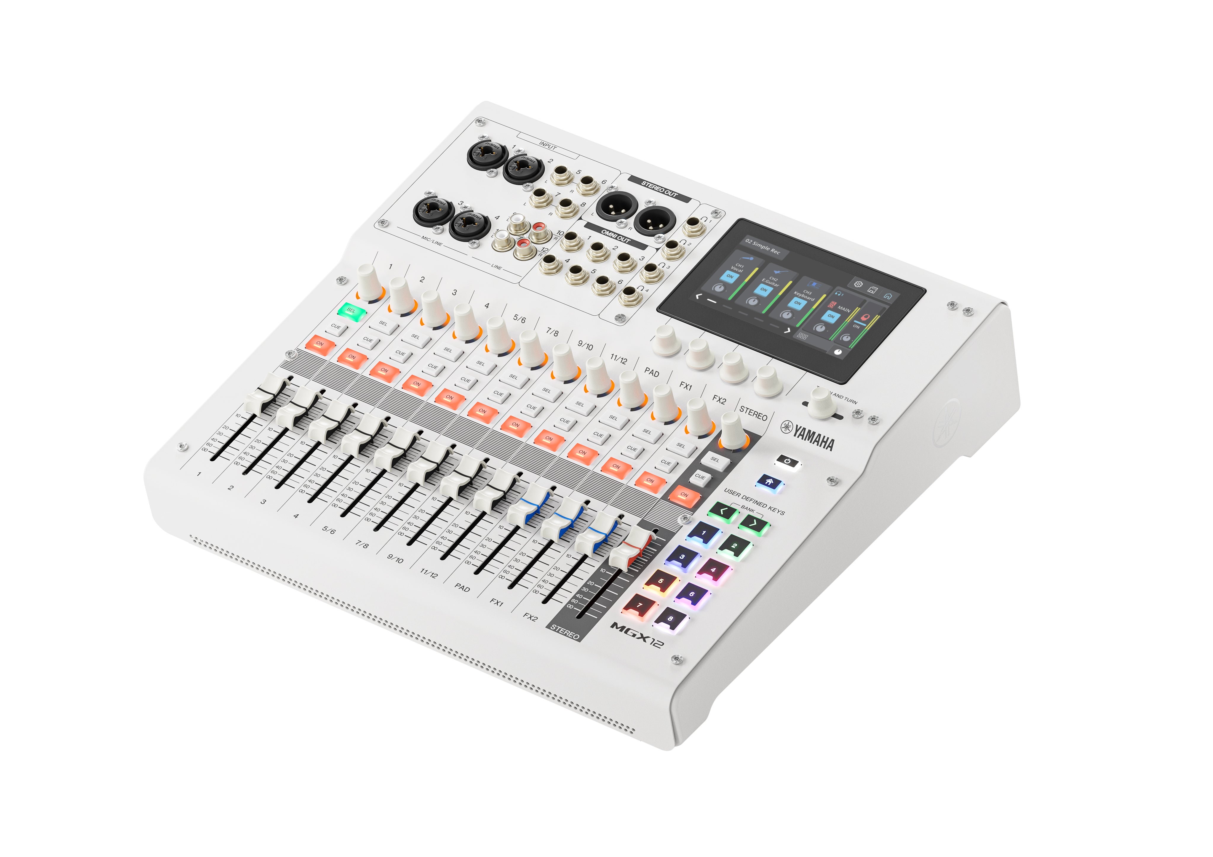 Yamaha MGX12 Digital Mixing Console (Hvid)