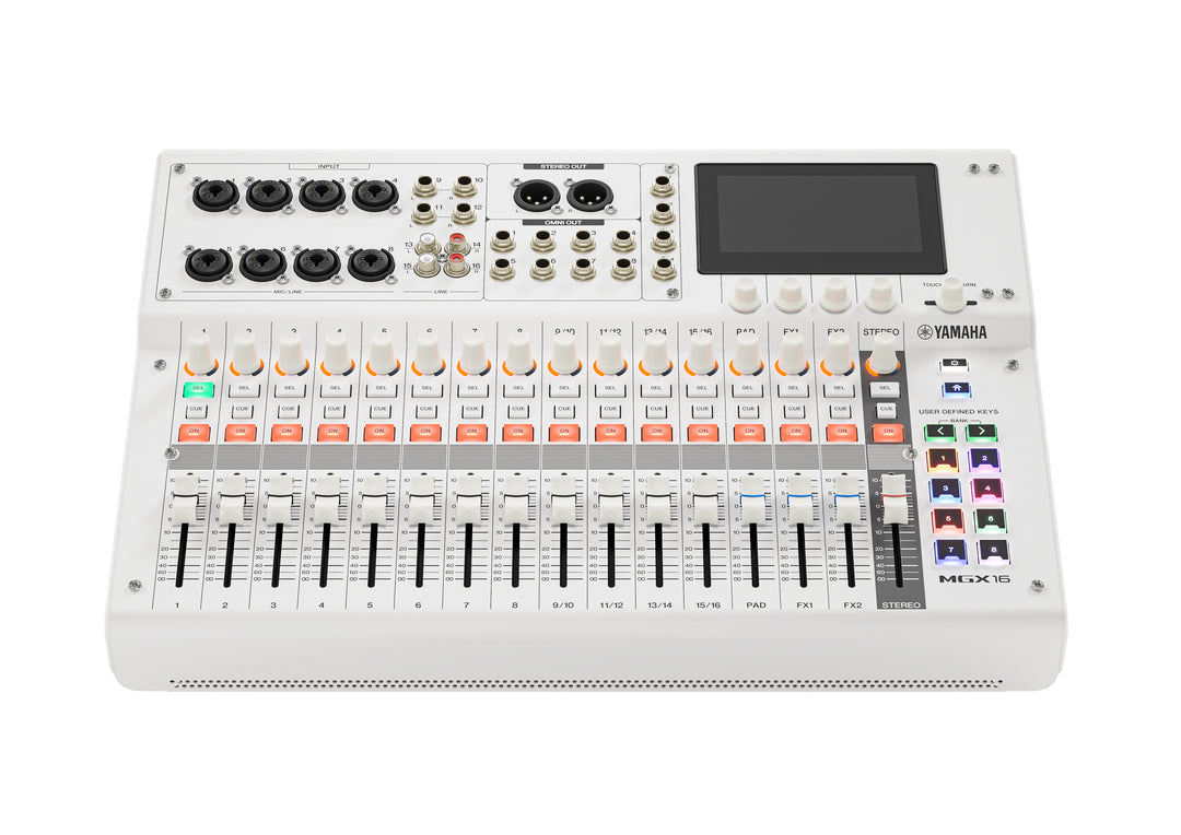 Yamaha MGX16 digitaalinen miksipöytä (Valkoinen)