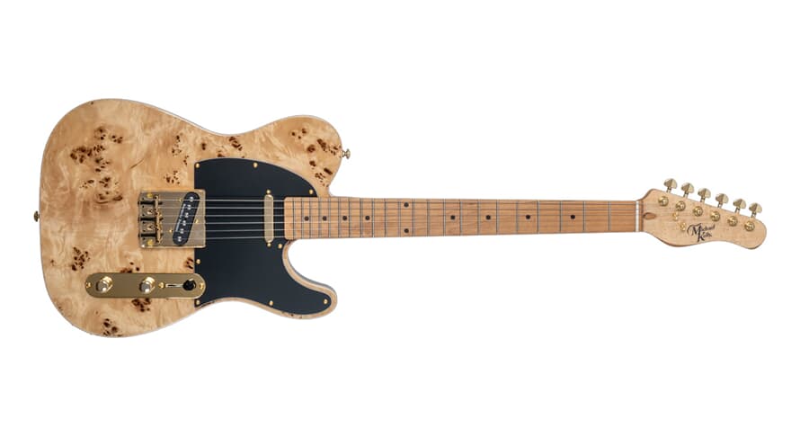 Michael Kelly Mod Shop 50 Duncan sähkökitara, Natural Burl