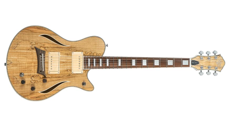 Michael Kelly Hybrid Special hybridikitara, Spalted Maple