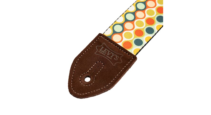 Levys MP2MCM hihna, red, blue, green, gold mcm bubbles