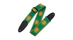 Levys MPJG -kitarahihna 2", Sun Design, vihreä