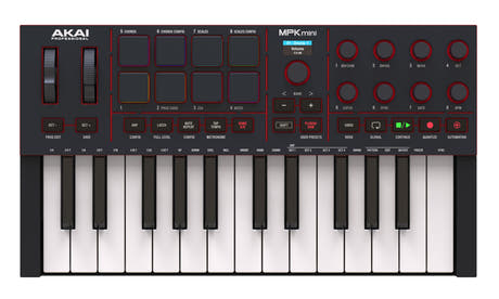 Akai MPK Mini Mk4 (Musta)