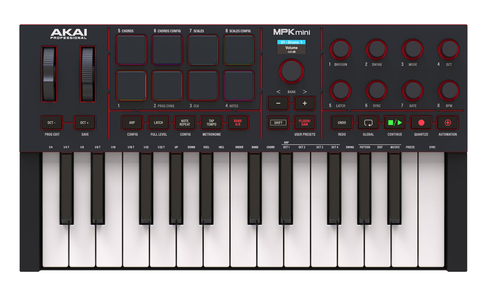 Akai MPK Mini Mk4 (Musta)