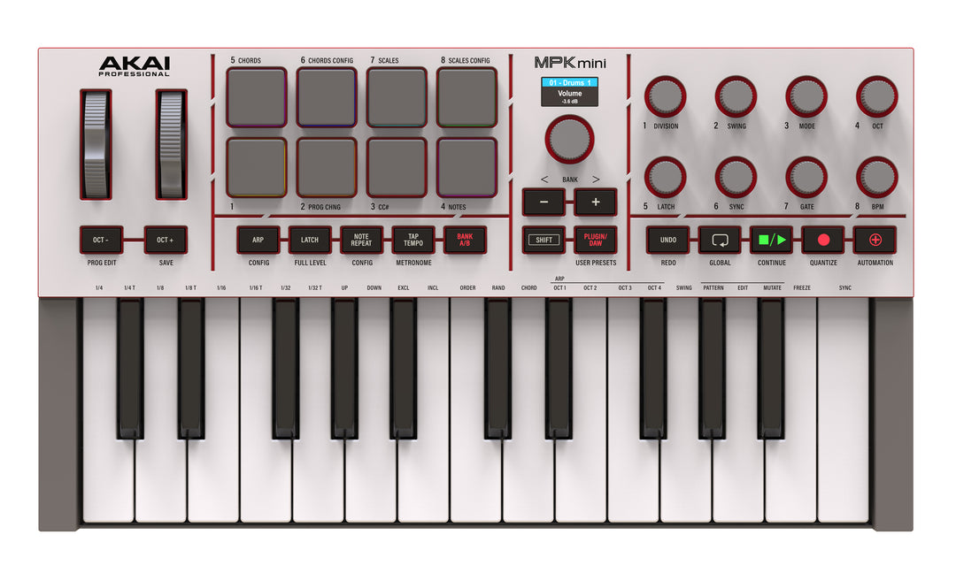 Akai MPK Mini Mk4 (Harmaa)