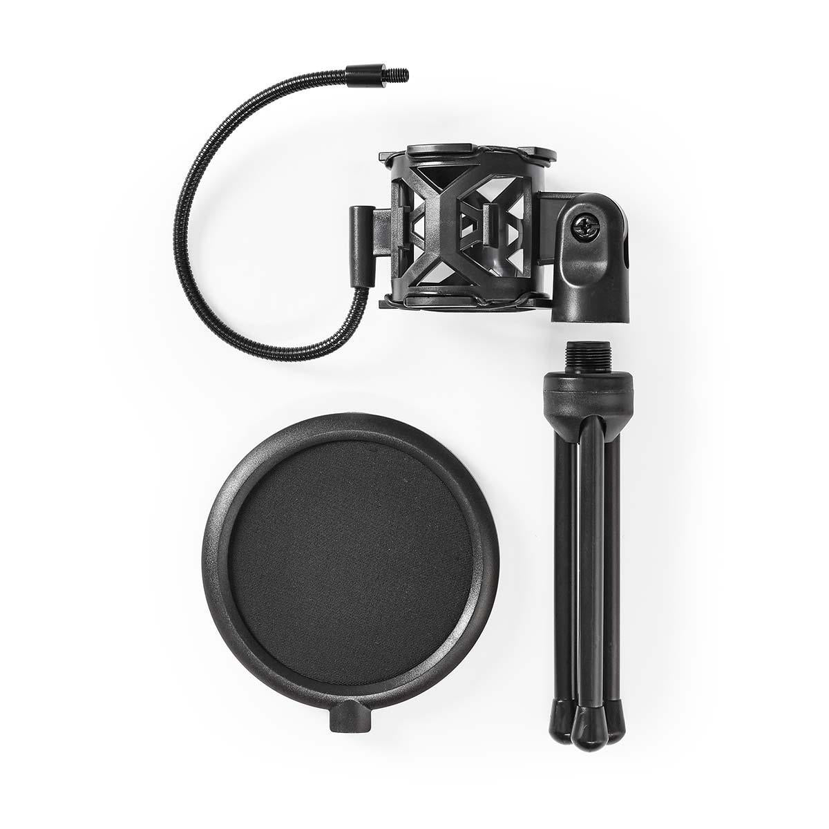 Mikrofonipöydän jalusta ja Shockmount-tuki