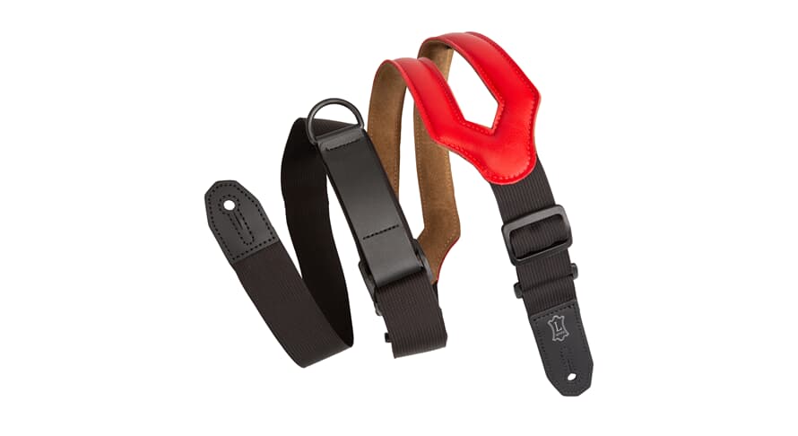 Levys MRHSS kitarahihna 3", MRHSS-RED