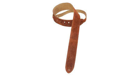 Levys MS12 kitarahihna 2", ruskea
