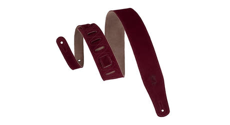 Levys MS26 kitarahihna 2 1/2", viininpunainen