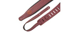 Levys MSS2 kitarahihna 3", bordeaux