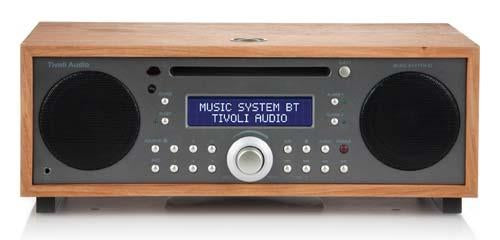 Tivoli Audio Music System Bluetooth (kirsikka, harmaa)