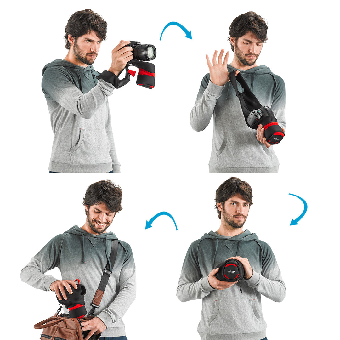 MyMiggo Padded  Camera Grip and Wrap For CSC