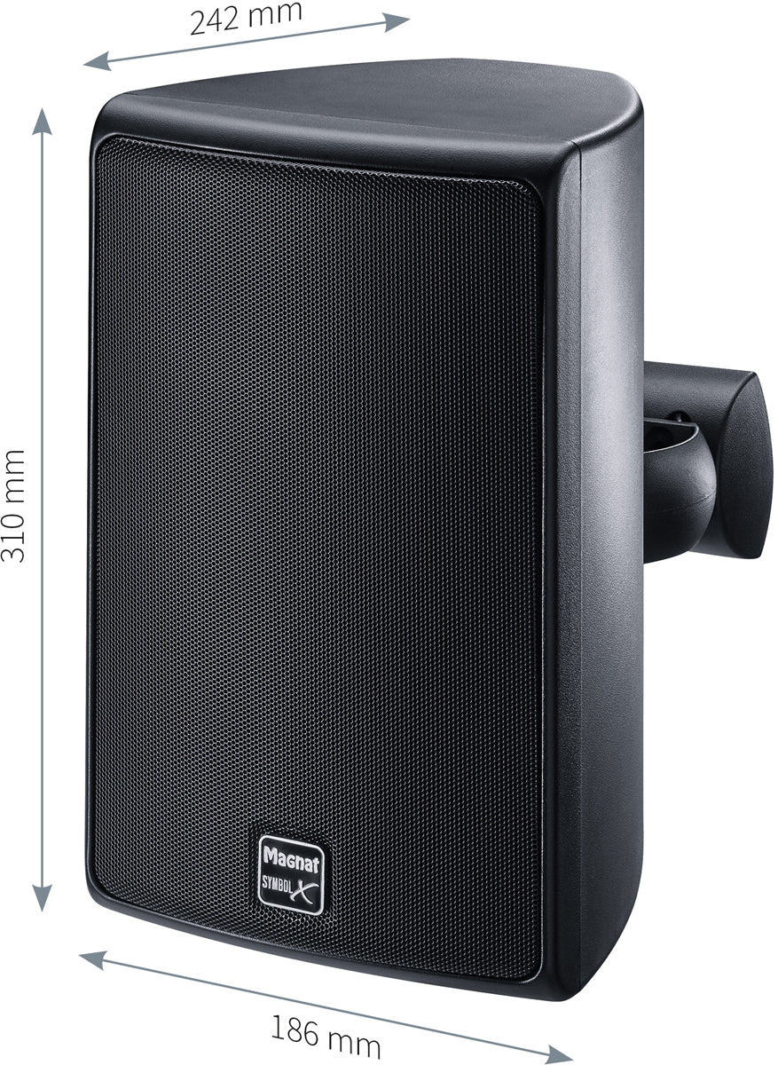 Magnat Symbol X 160 -kirjahyllykaiutinsarja (musta)