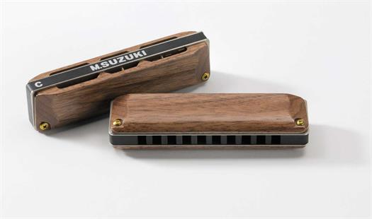 Suzuki Manji M-20W Wood blues harmonikka - Tone C