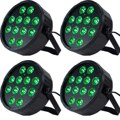 Marconi Polaris 12x12W RGBW PAR-valaisin 4 kpl:n paketti