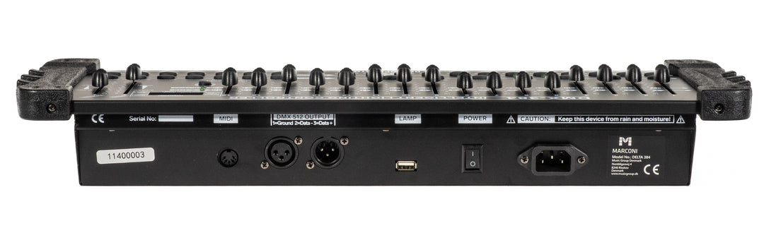 Marconi Delta 384 DMX ohjaimet