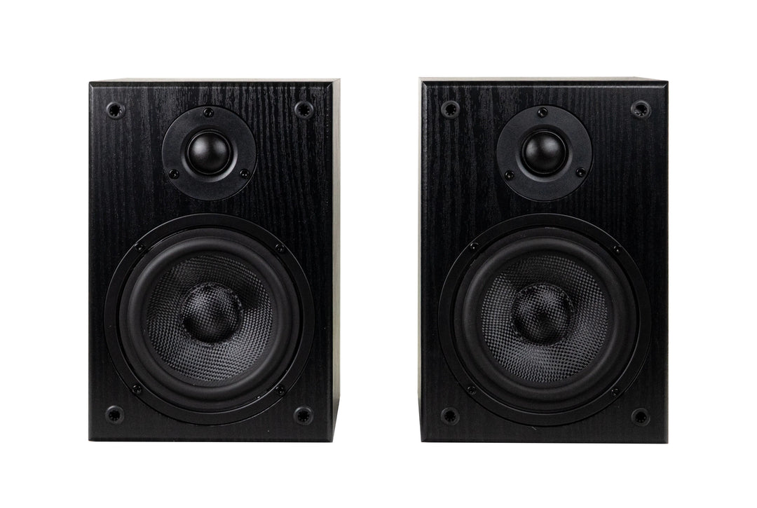 SoundMate HBS-05 Hyllykaiuttimet & Vahvistin Bundle