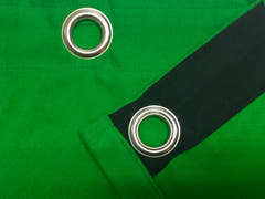 Green Screen Verho m. Renkaat