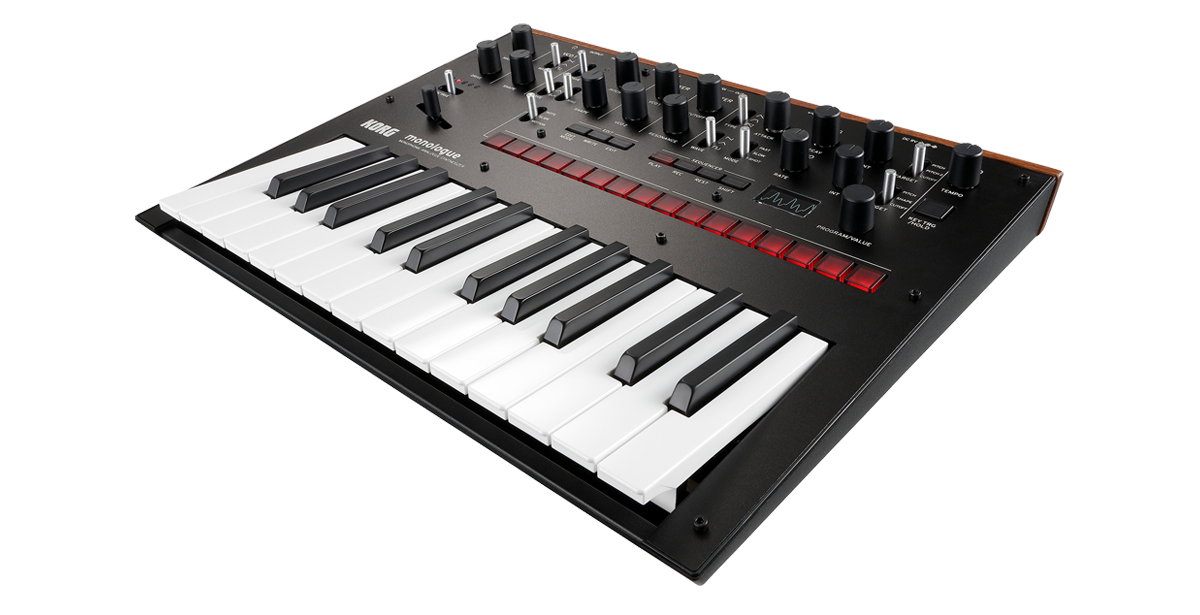 Korg Monologue Synthesizer (Musta)