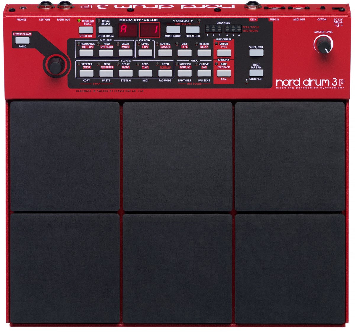 Nord Drum 3P Modeling Pundistussoittimet Synthesizer