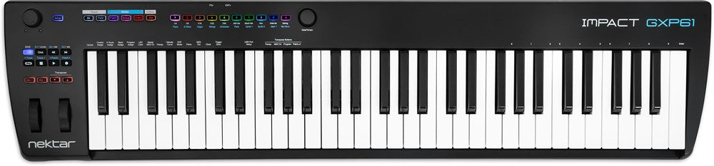 Nektar Impact GXP61 MIDI-koskettimet