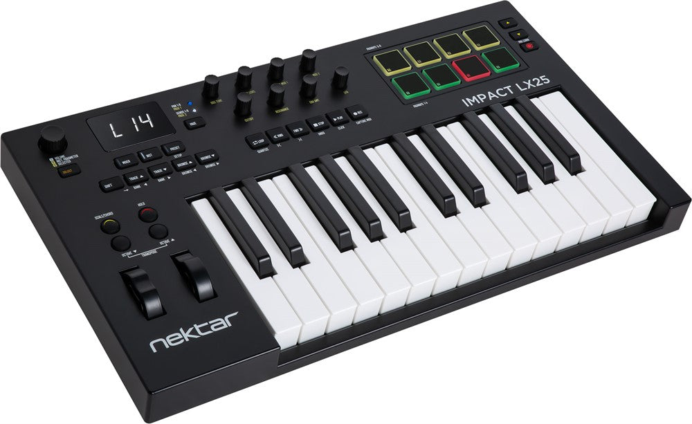 Nektar Impact LX25mk3 MIDI-koskettimet
