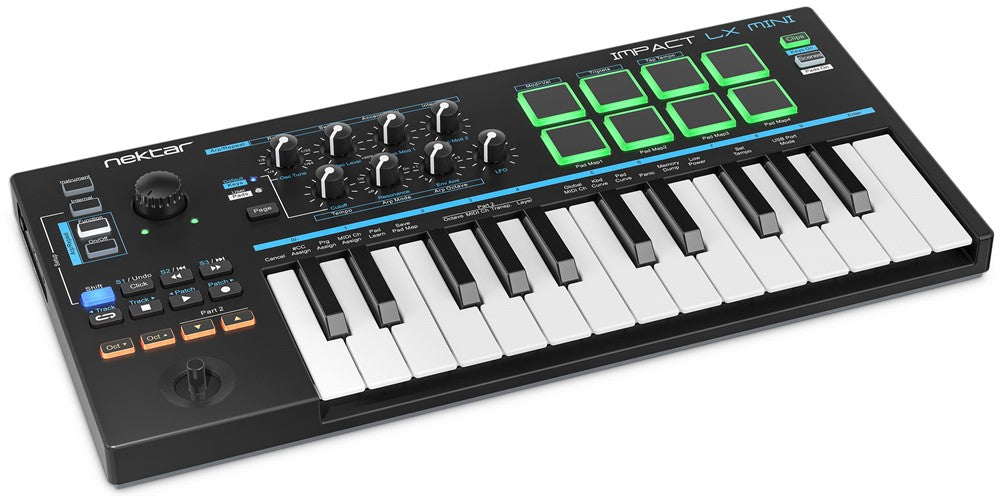 Nektar Impact LX Mini MIDI-koskettimet